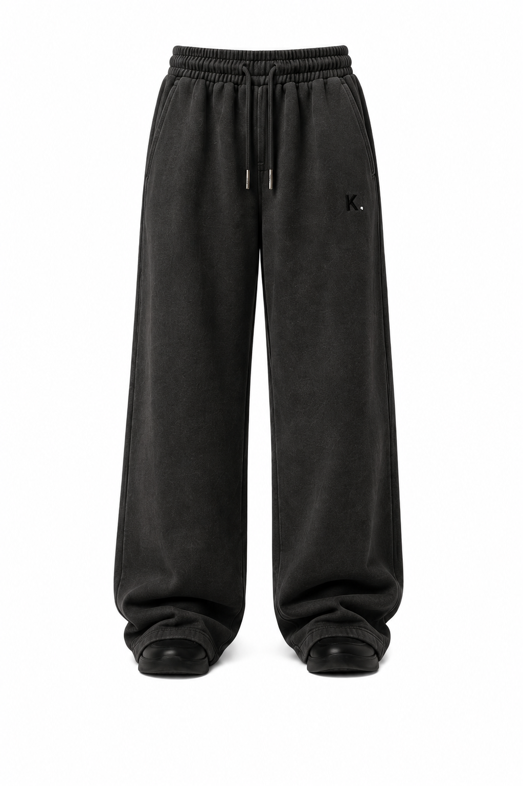 Kinyash Black Flow Pant Front